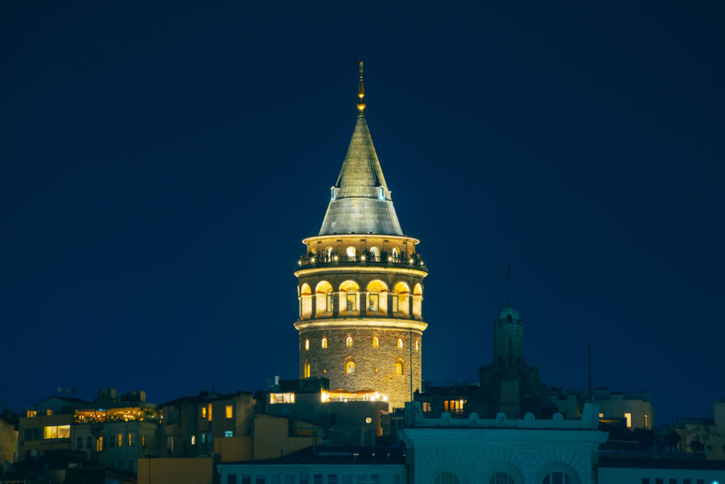 View from Galata Tower, one of Istanbul’s top attractions