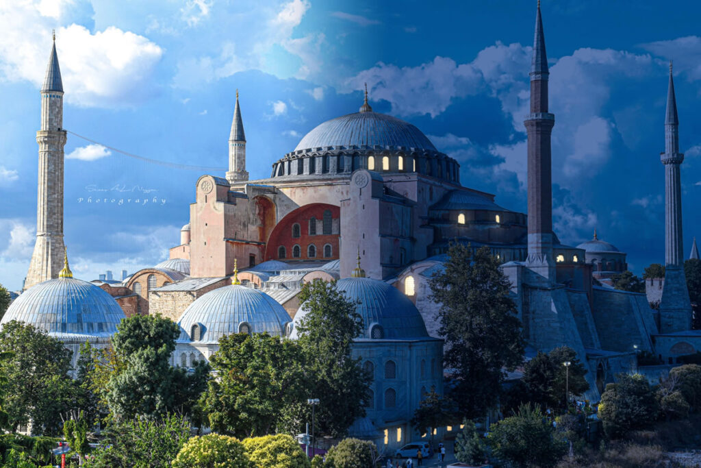 Hagia Sophia, one of the top attractions in Istanbul.