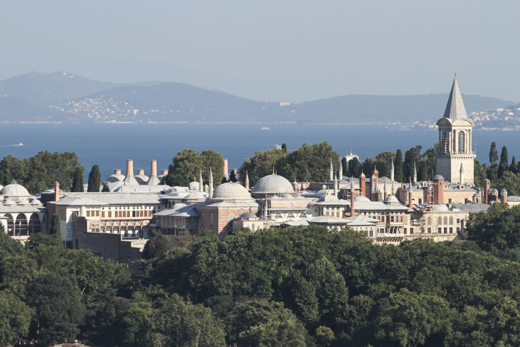Topkapi Palace, historic royal residence in Istanbul.